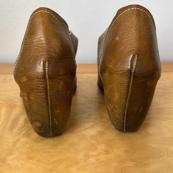 Vintage TN 29  in olive green made in Italy.  Size 39 - Picture 3 of 4